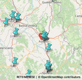 Mappa Via Feliciano Campitelli, 06034 Foligno PG, Italia (20.04235)