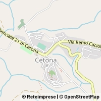 Map Cetona