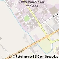 Mapa Foligno