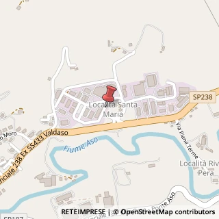 Mappa Via Santa Maria, 3, 63087 Comunanza, Ascoli Piceno (Marche)