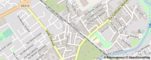 Mappa Foligno