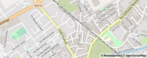 Mappa Foligno