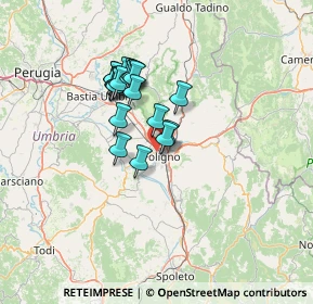 Mappa Presso Centro, 06034 Foligno PG, Italia (10.884)