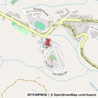 Mappa Piazza Giuseppe Garibaldi, 26, 53040 Cetona, Siena (Toscana)