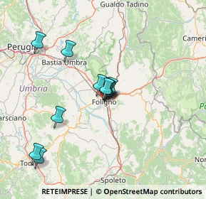 Mappa Via Fornaci, 06034 Foligno PG, Italia (11.57545)