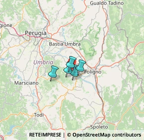 Mappa Via Cantalupo, 06031 Bevagna PG, Italia (40.93909)