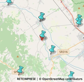 Mappa Via Cantalupo, 06031 Bevagna PG, Italia (6.58833)