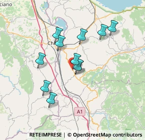 Mappa Vocabolo Mandoleto, 06062 Città della Pieve PG, Italia (6.17545)