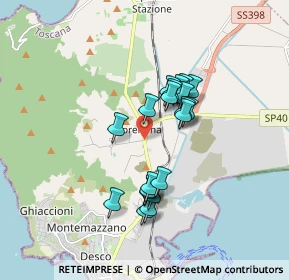 Mappa Località Asca, 57025 Piombino LI, Italia (1.458)