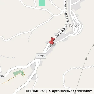 Mappa Via Martiri Ungheria, 9, 63086 Force, Ascoli Piceno (Marche)