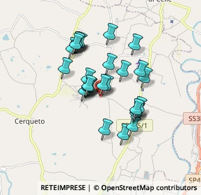 Mappa Fraz. Papiano via Comunale, 06055 Marsciano PG, Italia (1.38966)