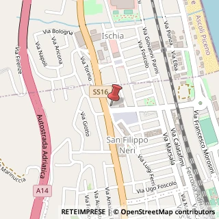 Mappa Piazza San Filippo Neri, 13, 63074 San Benedetto del Tronto, Ascoli Piceno (Marche)