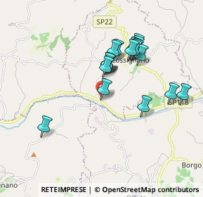 Mappa Contrada Gallo, 63030 Cossignano AP, Italia (1.681)