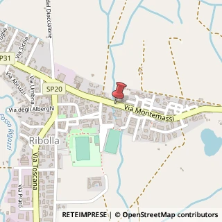 Mappa Via Montemassi, 52, 58036 Roccastrada, Grosseto (Toscana)