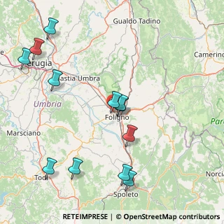 Mappa Via Valter Baldaccini, 06034 Foligno PG, Italia (19.7075)