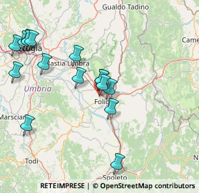 Mappa Via Antonio da Sangallo, 06034 Foligno PG, Italia (17.645)