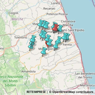 Mappa SP 37, 63833 Montegiorgio FM, Italia (10.277)