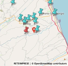 Mappa Strada Comunale S. Stefano, 63900 Fermo FM, Italia (3.965)