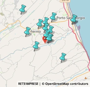 Mappa Strada Comunale S. Stefano, 63900 Fermo FM, Italia (3.13857)