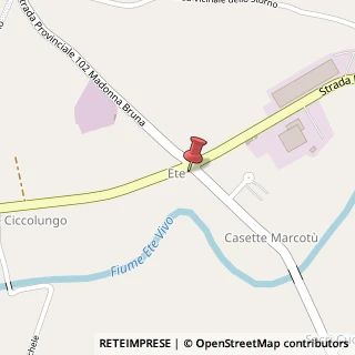 Mappa Contrada Ete Caldarette, 54, 63900 Fermo, Fermo (Marche)