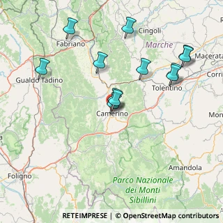 Mappa Via Madonna delle Carceri, 62032 Camerino MC, Italia (16.40833)
