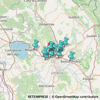 Mappa Via della Mira, 06131 Perugia PG, Italia (7.2125)