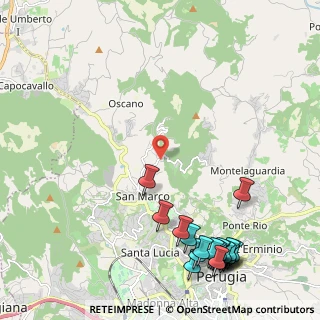 Mappa Via della Mira, 06131 Perugia PG, Italia (3.145)