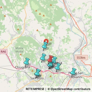 Mappa Via della Mira, 06131 Perugia PG, Italia (4.83333)