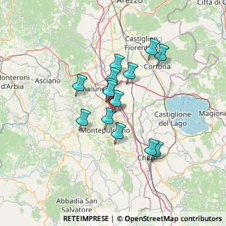 Mappa Via della Costituzione, 53045 Montepulciano SI, Italia (11.19643)