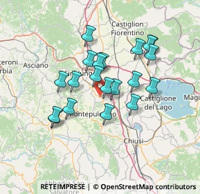 Mappa Via della Costituzione, 53045 Montepulciano SI, Italia (12.14)