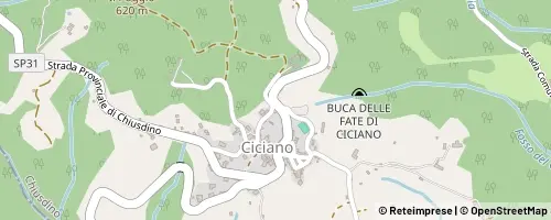 Mappa Chiusdino
