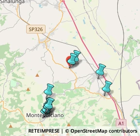 Mappa 53045 Siena SI, Italia (4.61273)