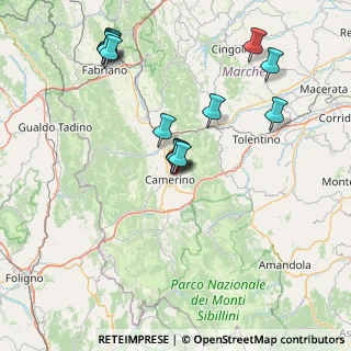 Mappa Loc. Colle Paradiso, 62032 Camerino MC, Italia (16.33786)