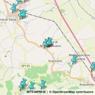 Mappa Via Don Giovanni Minzoni, 53045 Siena SI, Italia (3.36643)