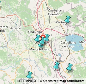 Mappa Via della Costituzione, 53045 Siena SI, Italia (21.90231)