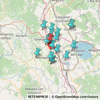 Mappa Via della Costituzione, 53045 Siena SI, Italia (10.04222)