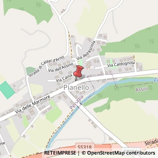 Mappa Via delle Marmore, 132, 06134 Perugia, Perugia (Umbria)