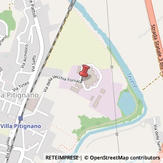 Mappa Via della vecchia fornace, 34, 06134 Perugia, Perugia (Umbria)