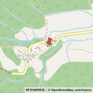 Mappa Via San Francesco D'Assisi, 70, 53015 Monticiano, Siena (Toscana)