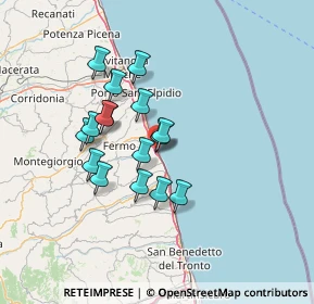 Mappa Via dell'Operosità, 63900 Marina Palmense FM, Italia (11.48813)