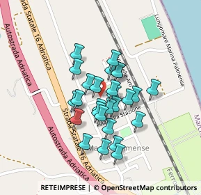 Mappa Via dell'Operosità, 63900 Marina Palmense FM, Italia (0.15556)