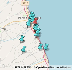 Mappa Via dell'Operosità, 63900 Marina Palmense FM, Italia (2.55625)