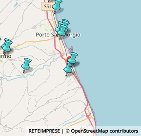 Mappa Via dell'Operosità, 63900 Marina Palmense FM, Italia (5.0375)