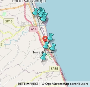 Mappa Via dell'Operosità, 63900 Marina Palmense FM, Italia (1.73636)