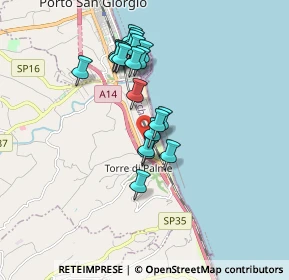 Mappa Via dell'Operosità, 63900 Marina Palmense FM, Italia (1.5535)