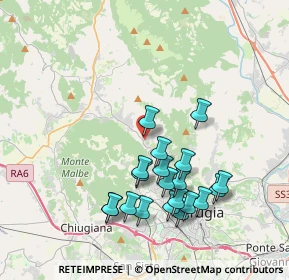 Mappa Cenerente, 06131 Perugia PG, Italia (3.924)