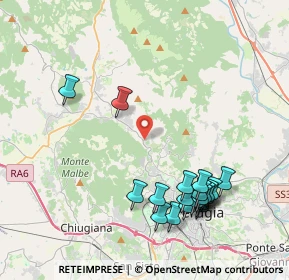 Mappa Cenerente, 06131 Perugia PG, Italia (4.746)