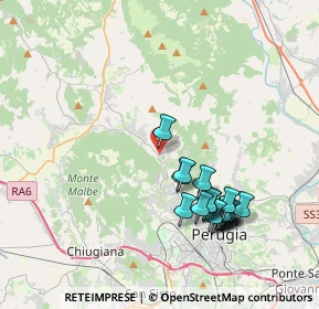 Mappa Cenerente, 06131 Perugia PG, Italia (4.05474)
