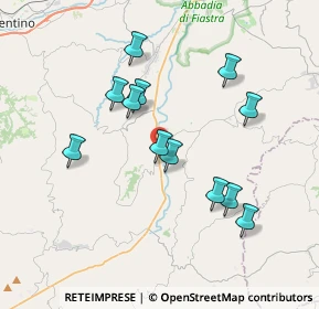 Mappa Contrada Val di Fiastra, 62020 Ripe San Ginesio MC, Italia (3.55)
