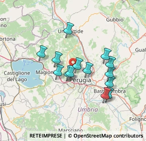Mappa Via Michele Novaro, 06131 Badioli PG, Italia (12.07143)